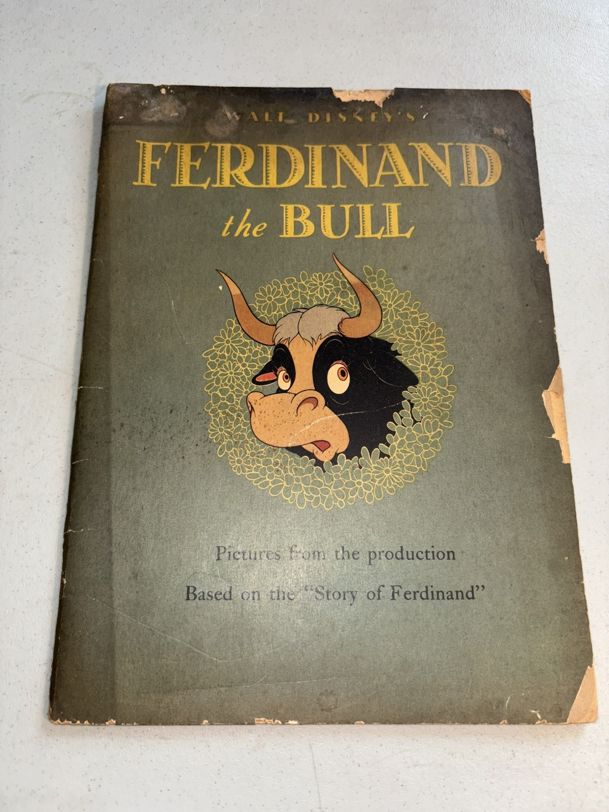 1938 Walt Disney’s Ferdinand the Bull Whitman Book Munro Leaf Robert Lawson used 1938 Walt Disney’s Ferdinand the Bull Whitman Book Munro Leaf Robert Lawson used