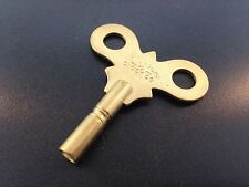 Antique Waterbury Clock Key #6 Key 3.6mm New Solid Brass  picture