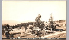 TIP-TOP HOSTELRY c1940 shrewsbury vt real photo postcard rppc vermont hotel picture