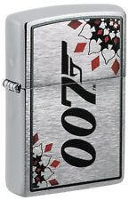 Zippo James Bond Brushed Chrome Windproof Lighter, 48734 picture