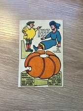 1914 J. Alan Fletcher Postcard #37 Cut Out Paper “Peter Peter Pumpkin Eater” picture