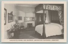 Arlington National Cemetery VA~Lafayette Room~Lee Mansion~Vintage Postcard picture