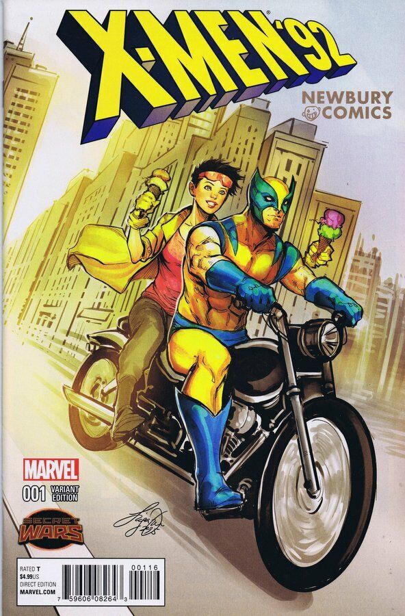 X-Men 92 #1 Newbury Comics Exclusive Siya Oum Variant Marvel Comics