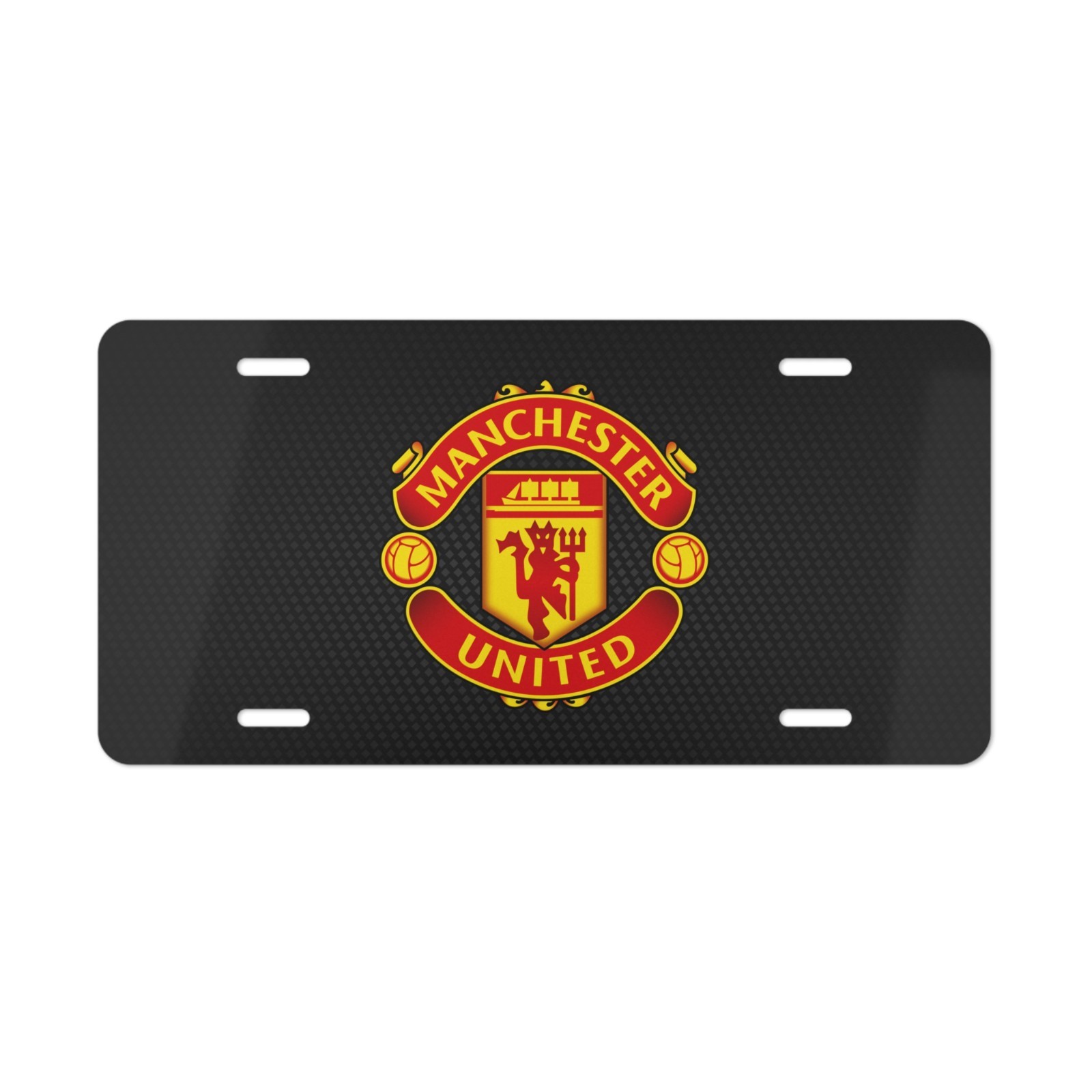 Manchester United, License Plate New Car Tag Metal Aluminum (Vanity Plate) Manchester United, License Plate New Car Tag Metal Aluminum (Vanity Plate)