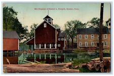 1910 Mill Property Of Robert L. Forsyth Granby Connecticut CT Antique Postcard picture