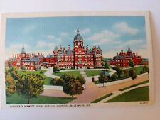 Johns Hopkins Hospital Vintage Post Card, Birds Eye View picture