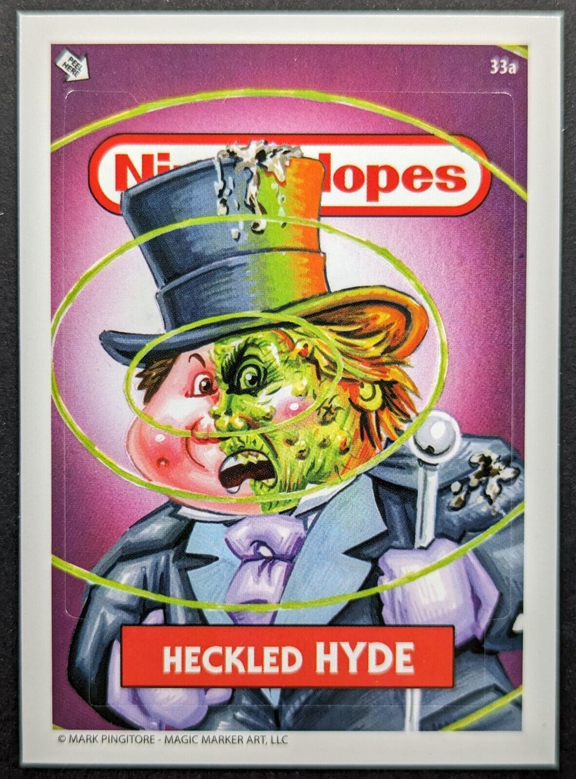 Heckled Hyde Jekyll 2023 Nintendopes Nintendo Parody Card #33a (NM)