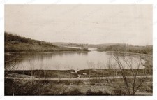North Andover Massachusetts 1893 Great Pond Shoreline Standard Postcard picture