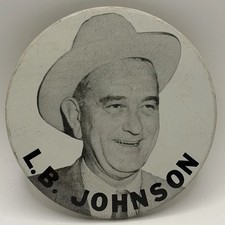 Vintage 1964 LBJ Lyndon B Johnson 3