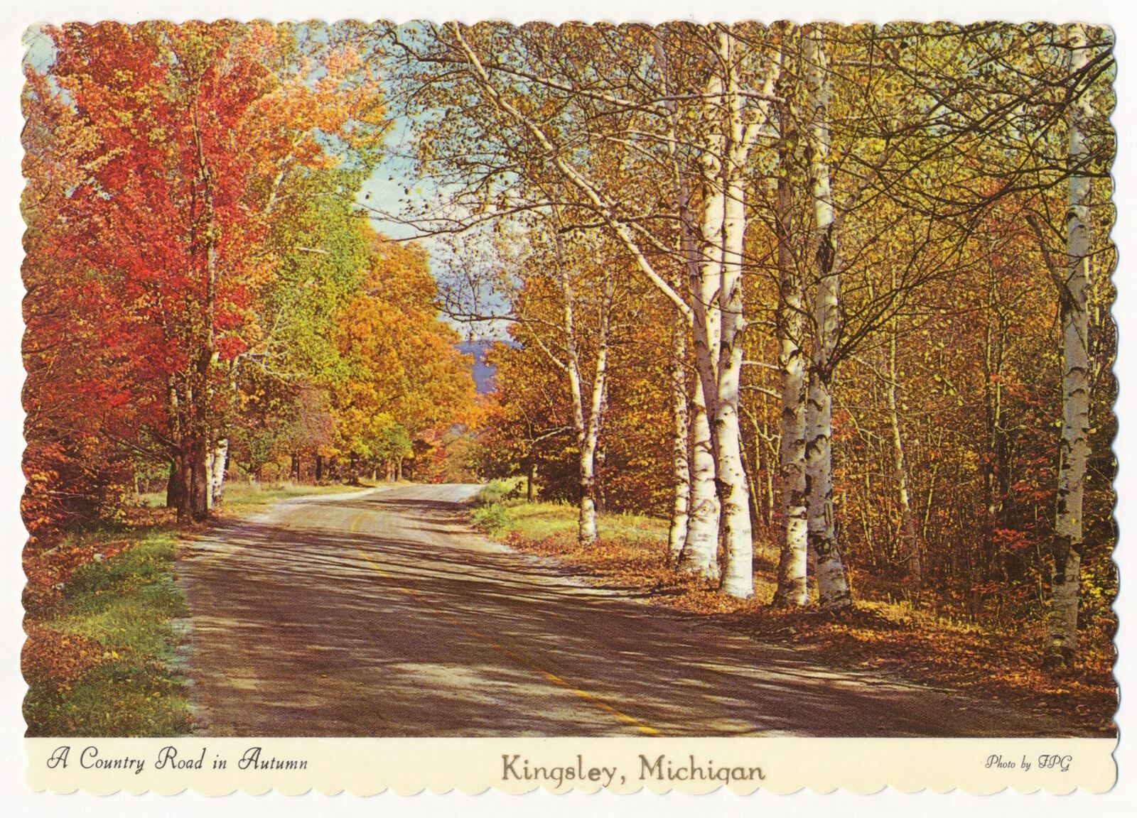 Vintage Postcard Grettings from Kingsley, Michigan Vintage Postcard Grettings from Kingsley, Michigan