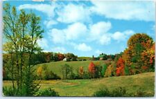 Postcard - When Autumn Steals the Scene, Topsham, Vermont, USA picture