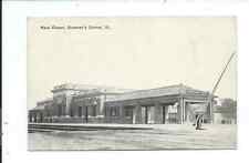 Postcard Post Card Downers Grove Illinois Ill Il Depot  picture