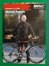 CYCLISME carte assistant directeur sportif MICHAEL SAYERS équipe BMC 2012 picture