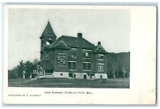 1906 Arms Academy Building Shelburne Falls Massachusetts MA Antique Postcard picture