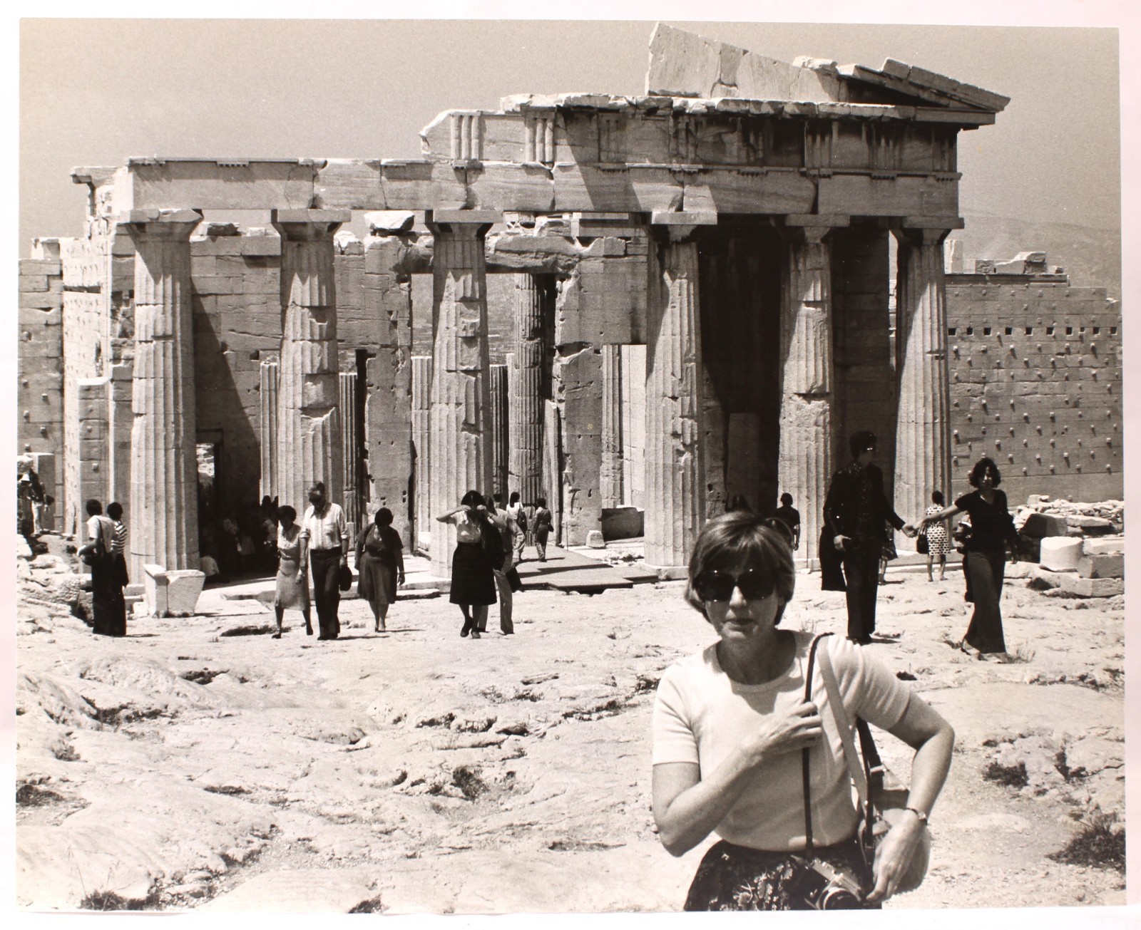 PARTHENON on the ACROPOLIS Athens Greece 1970’s B&W Photograph PARTHENON on the ACROPOLIS Athens Greece 1970’s B&W Photograph