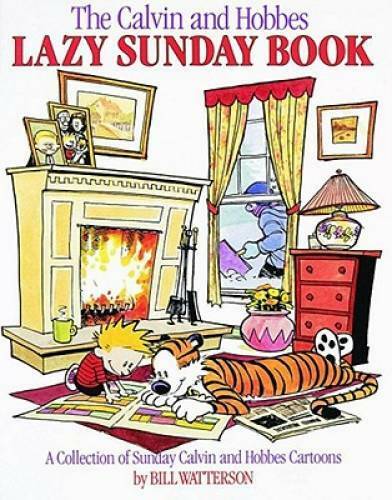 The Calvin and Hobbes Lazy Sunday Book - Paperback By Watterson, Bill - GOOD