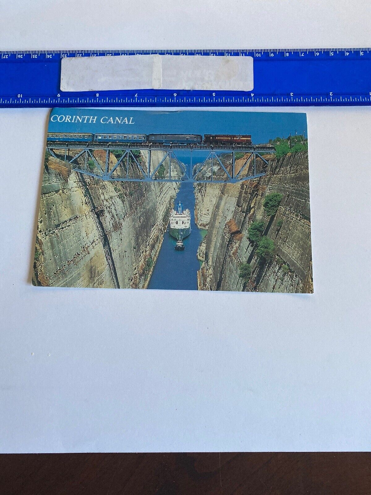 Postcard Greece Corinth Canal 52B-364G