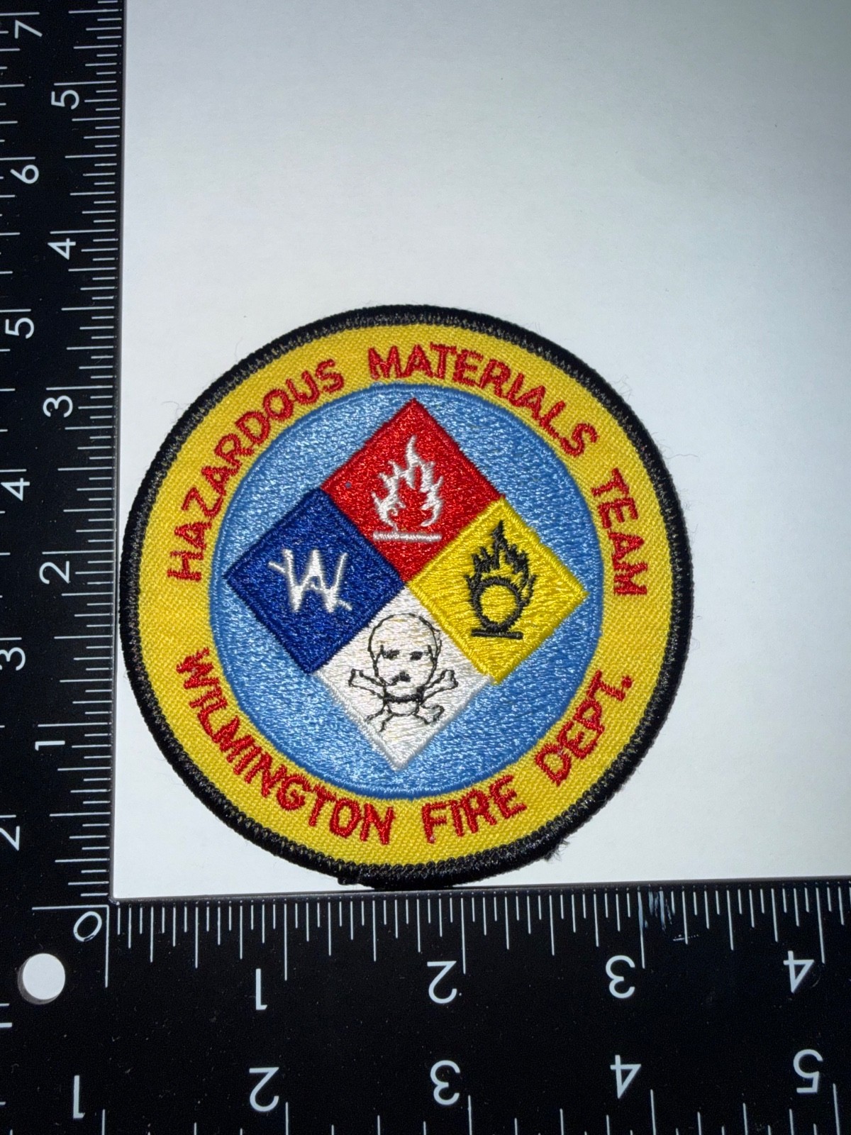 Wilmington Delaware North Carolina (?) Hazmat Hazardous Fire Dept Patch Obsolete Wilmington Delaware North Carolina (?) Hazmat Hazardous Fire Dept Patch Obsolete