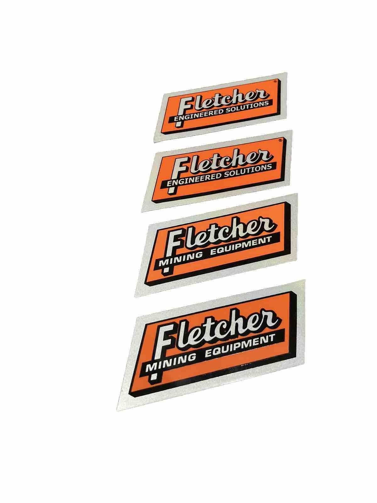 4 Fletcher Mining Stickers 
