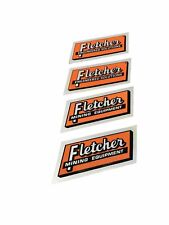 4 Fletcher Mining Stickers  picture