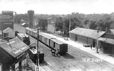 Railroad Train Station Depot Wamego Kansas KS Reprint Postcard picture