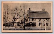 Hospitality Hall,Webb House,Weathersfield,Conn. VTG Unposted Circa 1945 Postcard picture