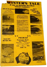 1974 Surfing Movie A WINTERS TALE Poster 11