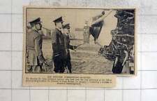 1925 Air Marshal Sir John Salmond Inspecting Machine Duxford Cambridgeshire picture