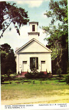 Vintage Unposted Postcard BETHEL PRESBYTERIAN CHURCH Walterboro SC picture