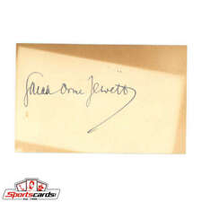 Sarah Orne Jewett (d.1909) Novelist Signed Autograph Card picture