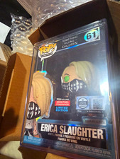 Funko Pop Erica Slaughter #61, Fall Convention Exclusive 3500. Shared Sticker picture