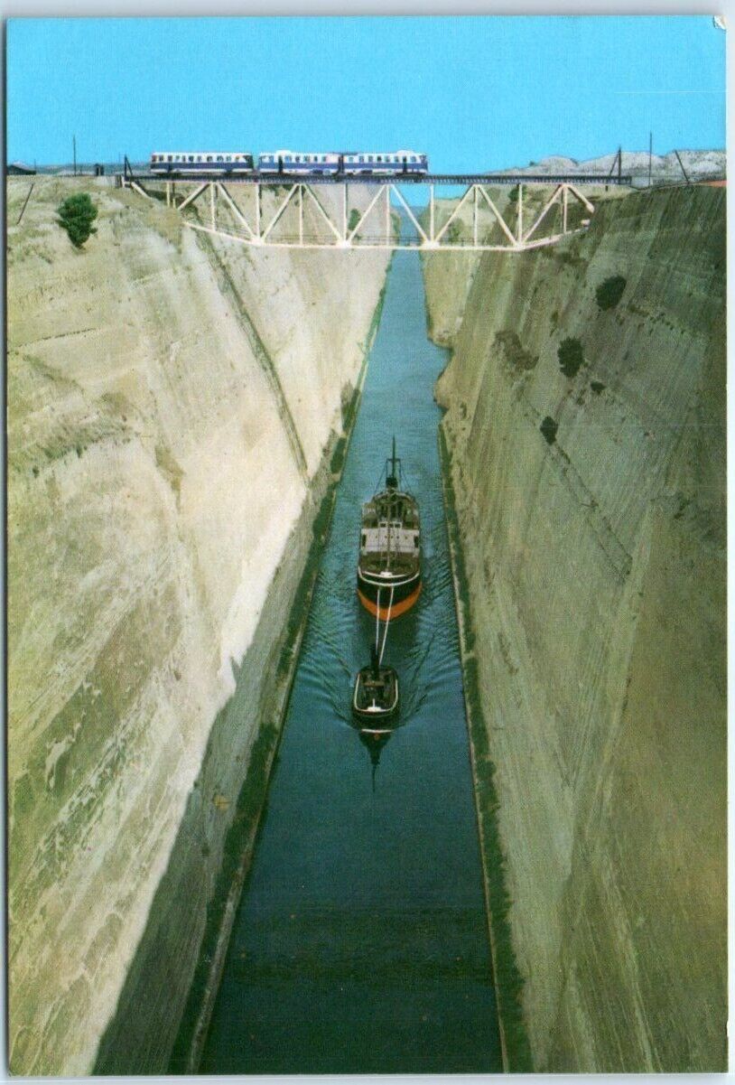 Postcard - The Canal - Corinth, Greece