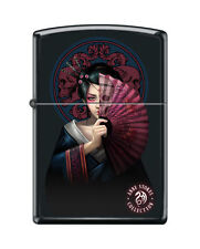Zippo Windproof Anne Stokes Geisha Girl Lighter 46839, New In Box picture
