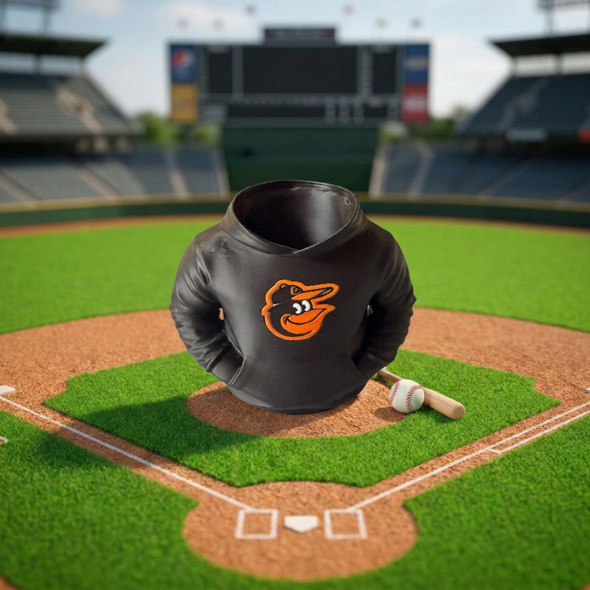 Baltimore Orioles Baseball Sweatshirt Pen Holder Baltimore Orioles Baseball Sweatshirt Pen Holder