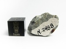 Norton County Aub 4.80g UNM IoM Collection Piece Meteorite picture