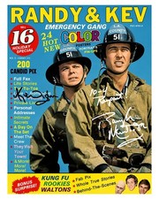 Randolph Mantooth Kevin Tighe Emergency 8x10 Autograph Photo Reprint Collectible picture