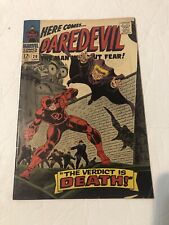 Daredevil #20 Owl Appearance Marvel 1966 Silver Age Missing Upper Staple picture