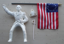 Unpainted Untrimmed Hartland George Washington Rider Betsy Ross Flag Sword Hat picture