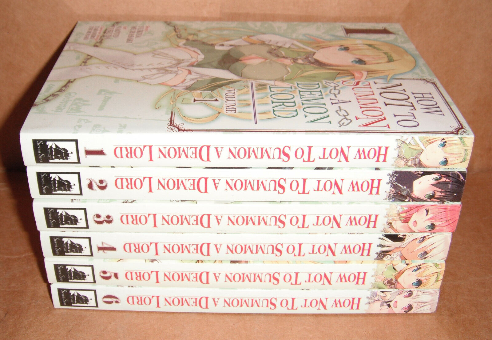 How NOT to Summon a Demon Lord Vol. 1,2,3,4,5,6 Manga Set English 