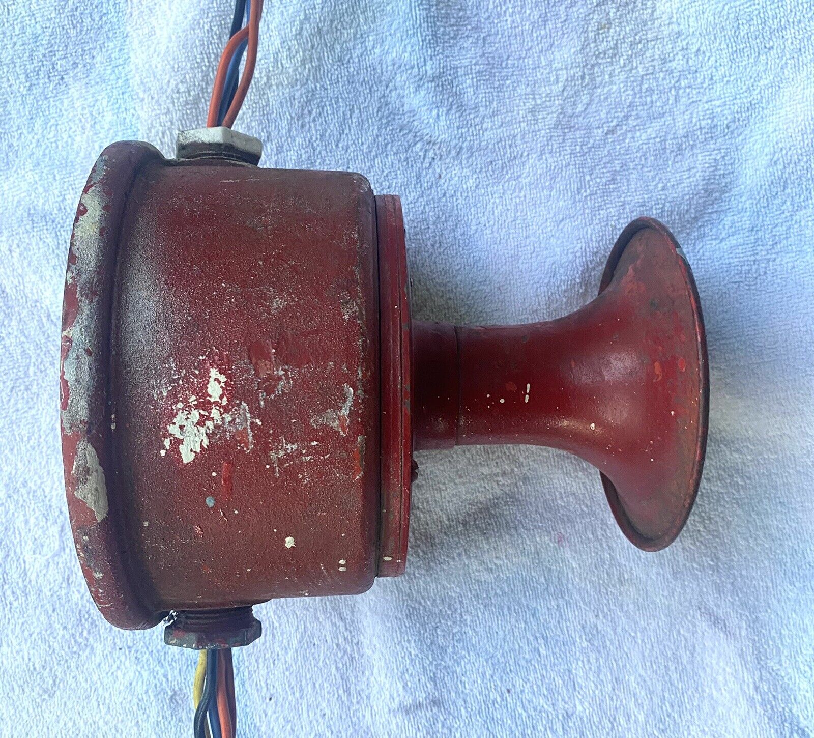 Vintage HOLTZER-CABOT  No. 1511 Firehouse Alarm Industrial Display Restoration