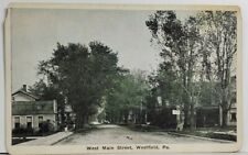 PA Westfield West Main Street View by Mattesons Variety Store Postcard Q18 picture
