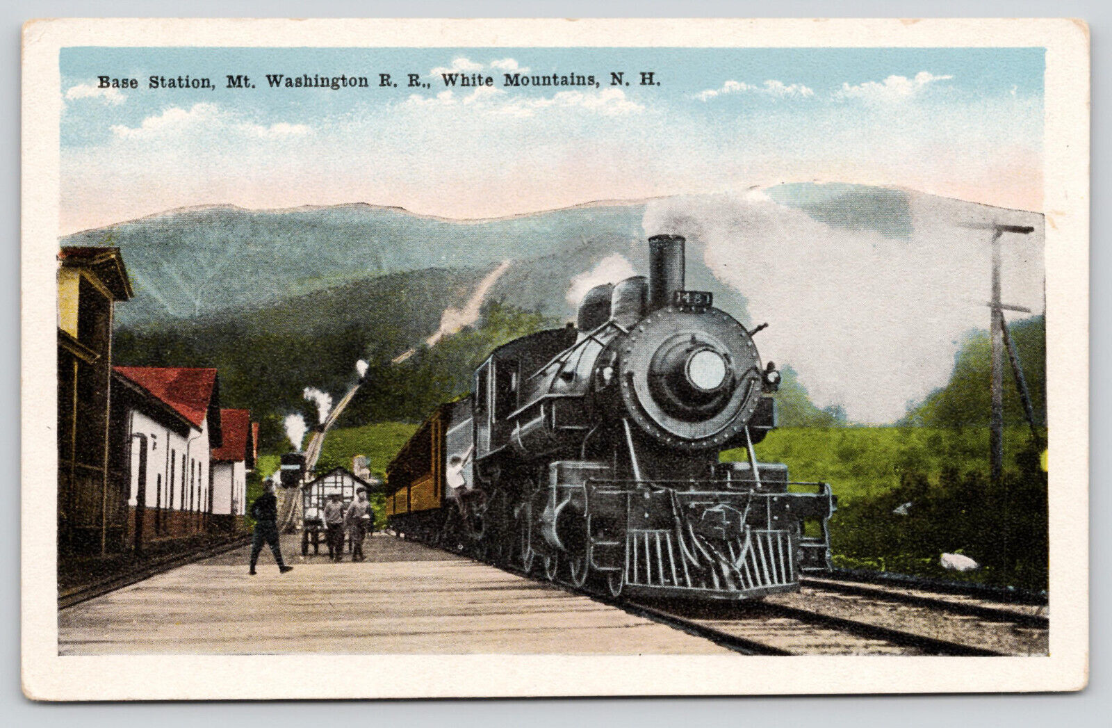 Marshfield Station NH New Hampshire - Base Station Mt Washington Cog Railway