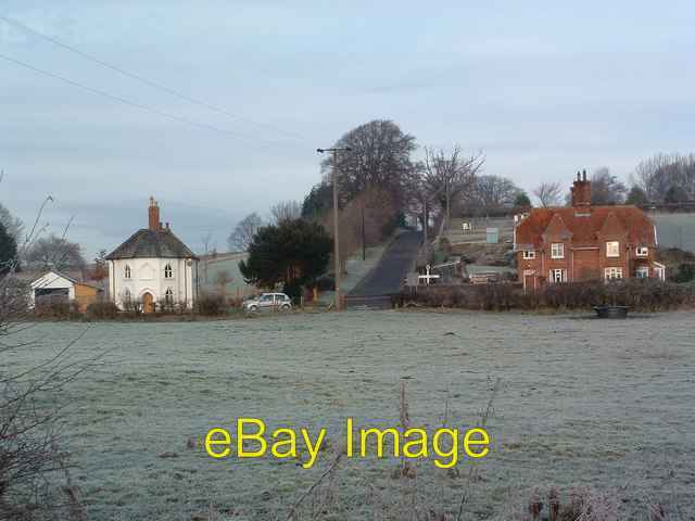 Photo 6x4 Round House Alburgh Looking across the frosty fields to a t-jun c2006