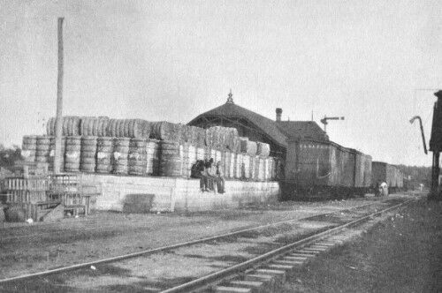 Waring Railroad Train Station Depot Comfort Texas TX Reprint