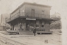MODERN RPPC REPRINT Readsboro Vermont VT Railroad Train Depot A592 picture