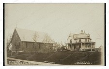 Winooski Vermont St. Stephen Church Standard Postcard COPY RPPC picture