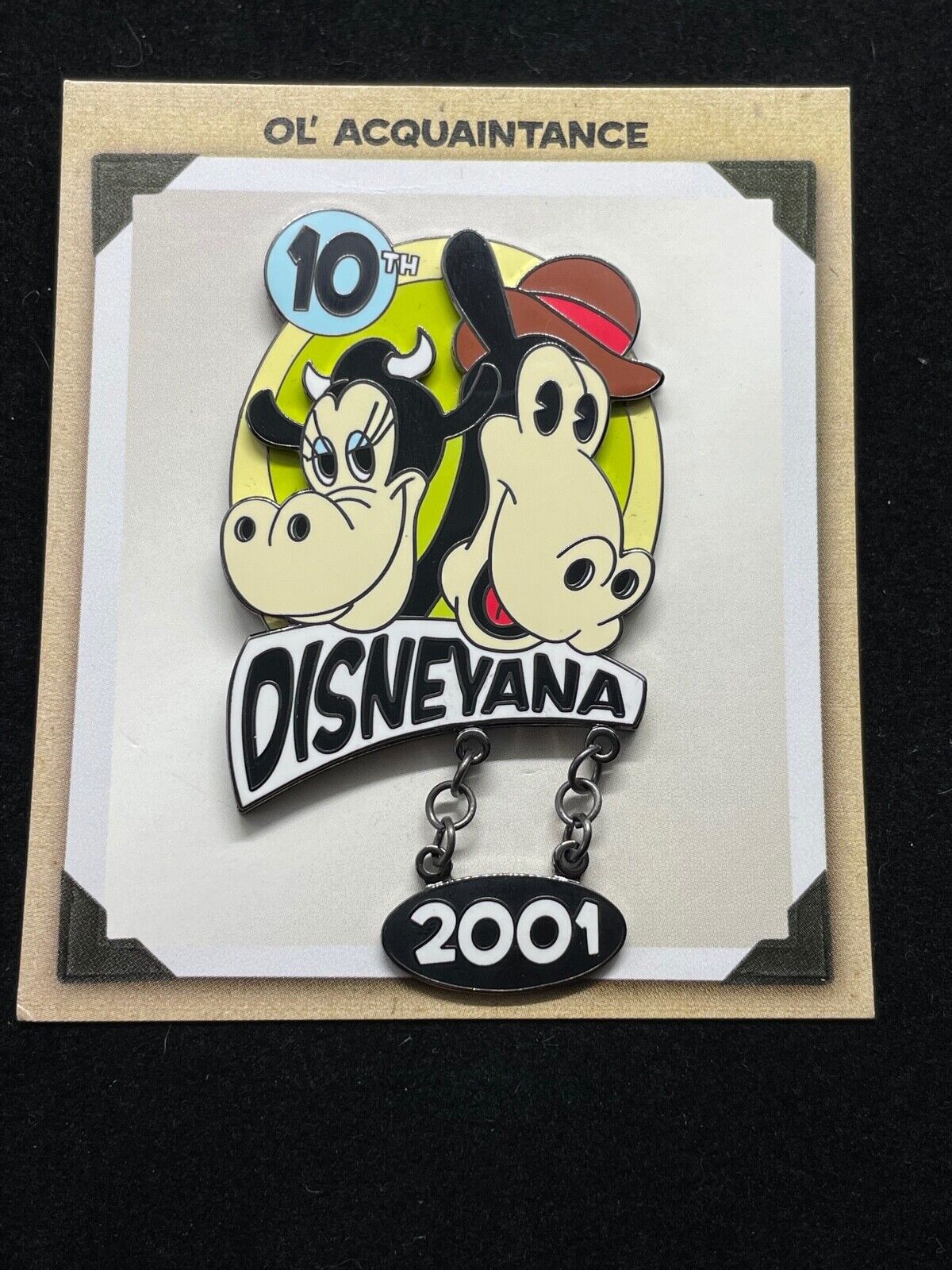 Disney Pin Disneyana Artist Choice #9 'Ol Acquaintance ClaraBelle Horace 6676 LE