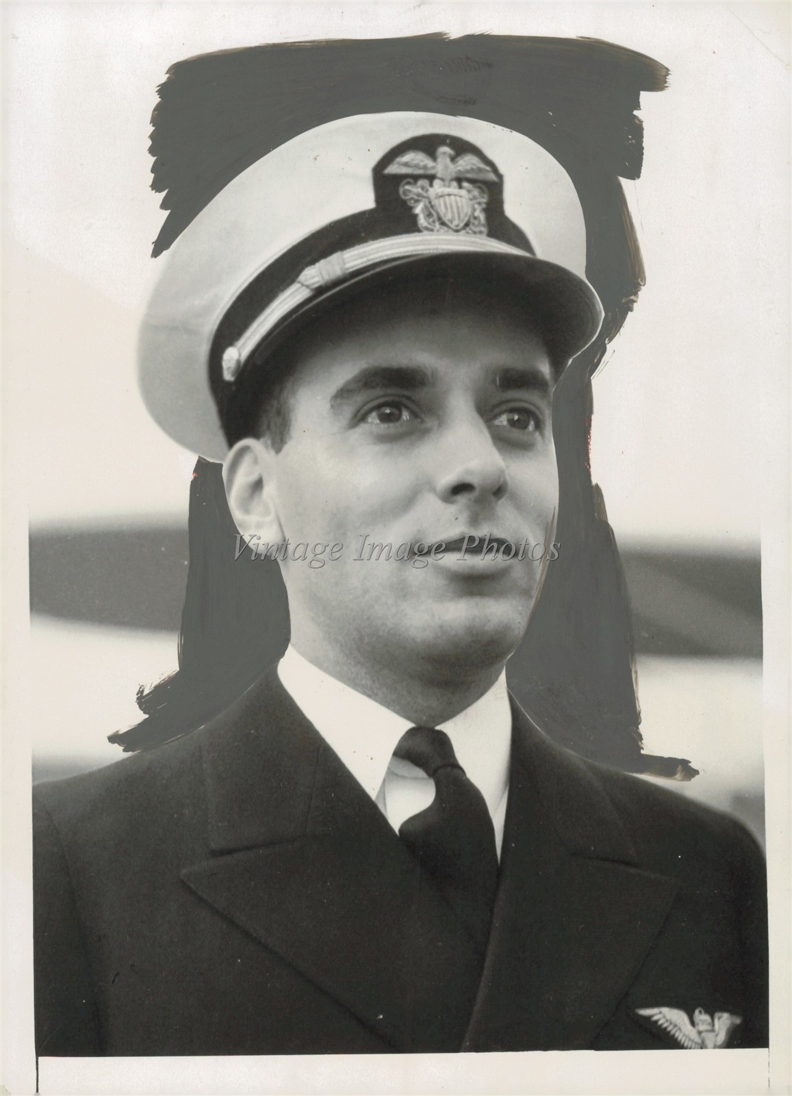 1934 San Francisco Navy Lieutenant Averill Transpacific Flight Photo 5x7
