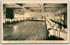 Red Bank NJ~Shrewsbury River Country Club~Hotel Dining Room~Dance Floor~1920 B&W picture