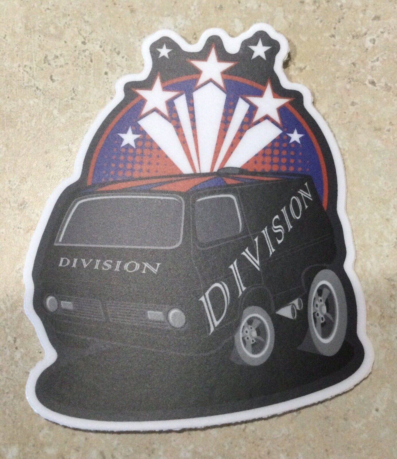 Division Brewing Company Sticker Brewery Micro Beer Arlington Texas Dallas Van